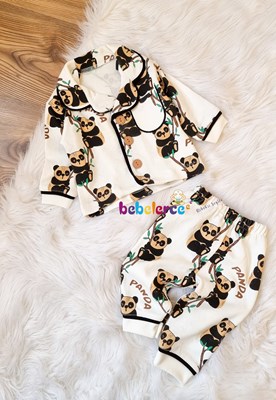 Sevimli panda pijama takımı 