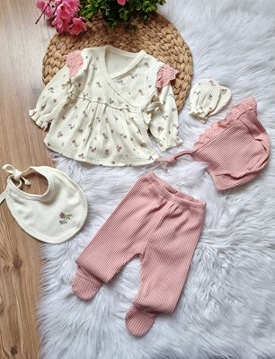 Omuz detayli kaşkorse 5 li set 