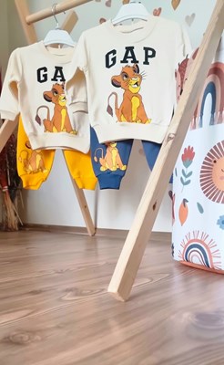 GAP yazılı lion 2li takım 