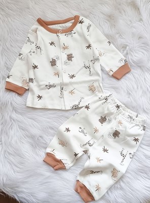 Soft animals pamuklu pijama takımı 