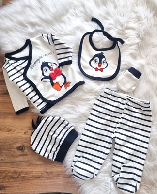 Tatlı penguen 5li set