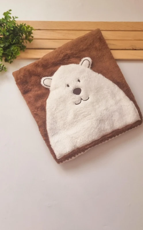 Bear figürlü welsoft battaniye 