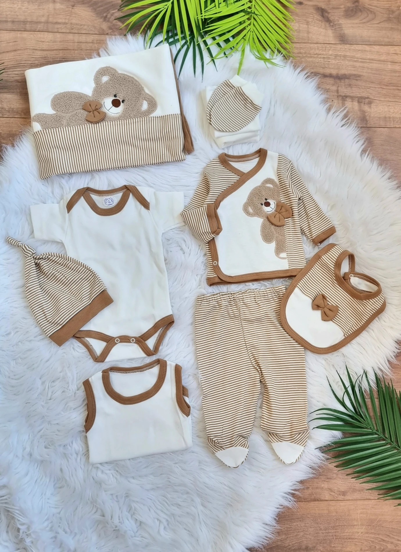 Baby bear 10 lu hastane çıkışı seti  