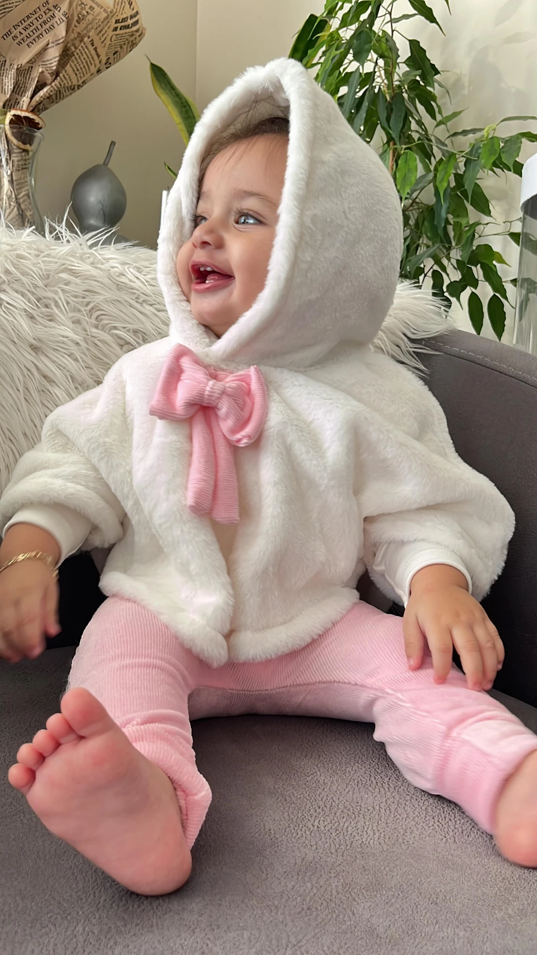 Yumuşacık pelerinli 3lü takım 