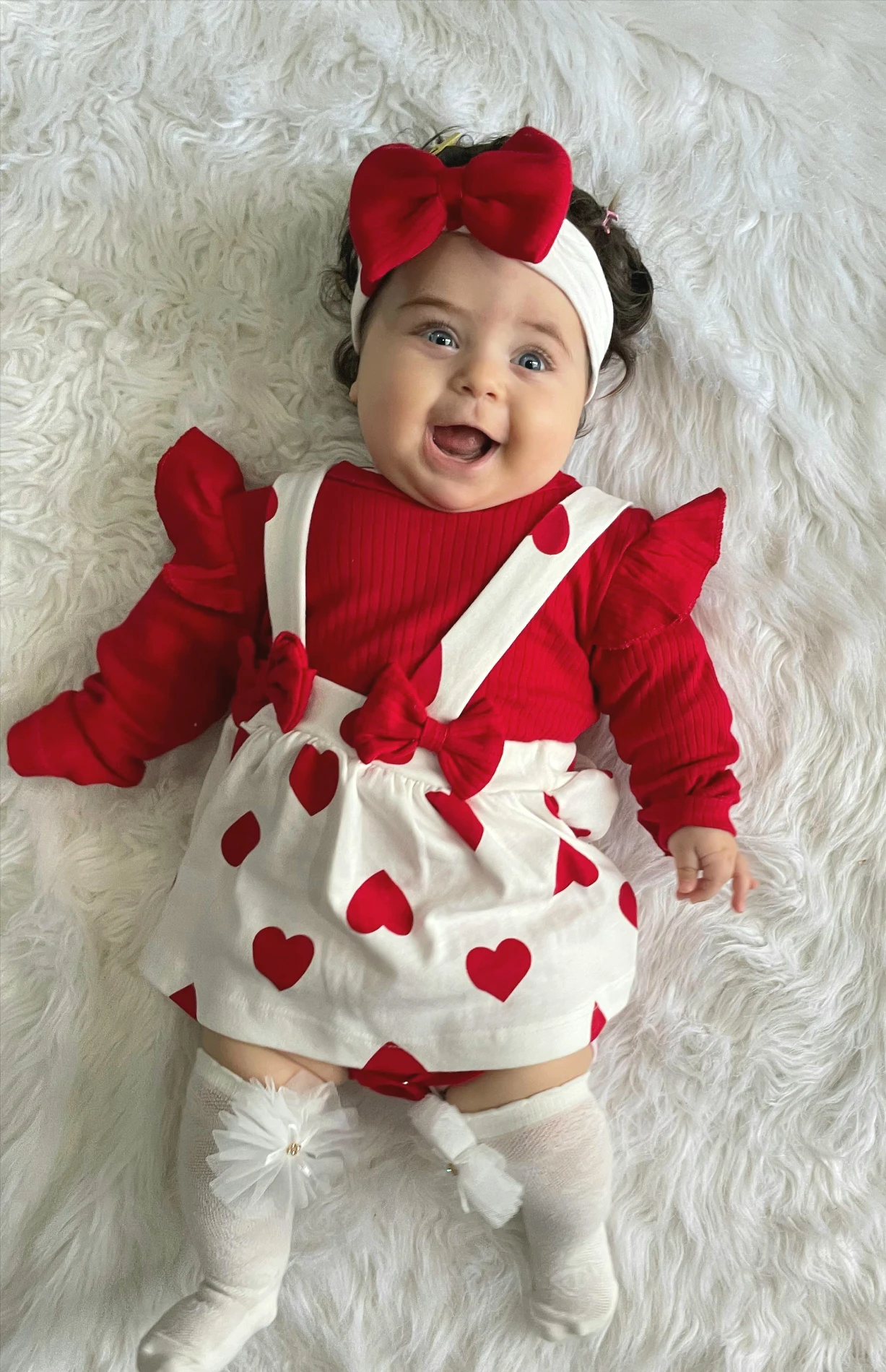 Fiyonk detaylı kalp body & elbise takım 