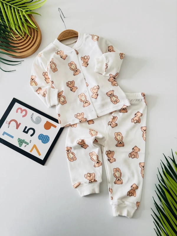Tatlı ayılar pijama takımı