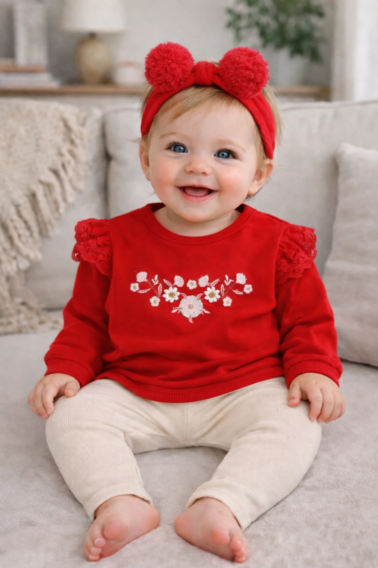 Çiçek nakışlı omuzları güpürlü 2 li takım 