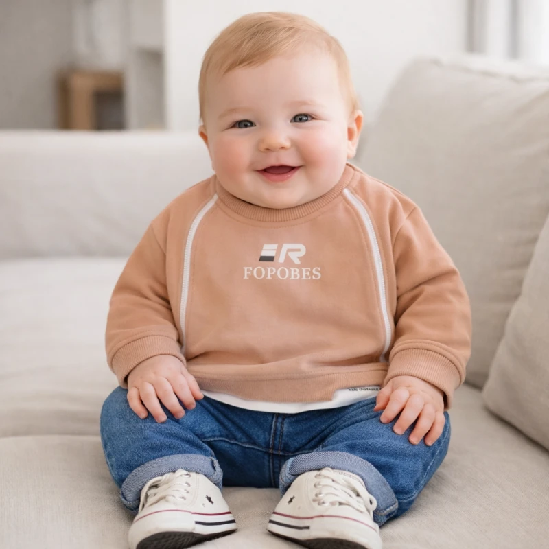 Sloganlı sweat & pantolon takımı