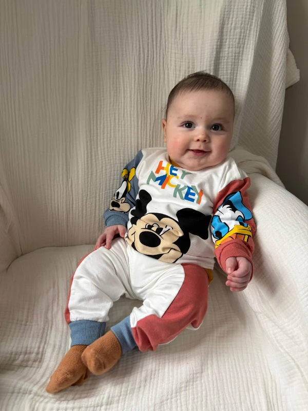 Hey mici yazılı mevsimlik 2 li takım